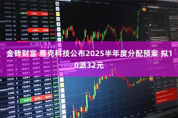 金砖财富 雅克科技公布2025半年度分配预案 拟10派32元